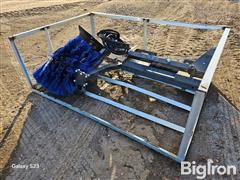 2023 Wolverine FBS-11-36D Feed Bunk Sweeper Skid Steer Attachment 