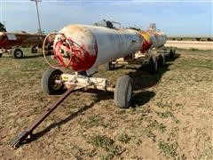 Tandem 1000 Gallon Anhydrous Ammonia Tank Trailers 