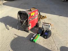 Lincoln Power Mig 225 Wire Welder & Supplies 