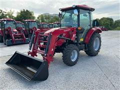 2023 Mahindra 2660 HST CAB Compact Utility Tractor W/Loader 