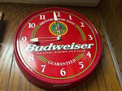 Budweiser Clock 