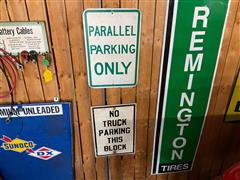 Parking Metal Signs 