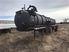 2012 Troxell T/A Vacuum Water Tanker Trailer 