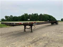 2013 Manac T/A Extendable Flatbed Trailer 