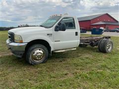 2004 Ford F550 XL Super Duty 2WD Cab & Chassis 