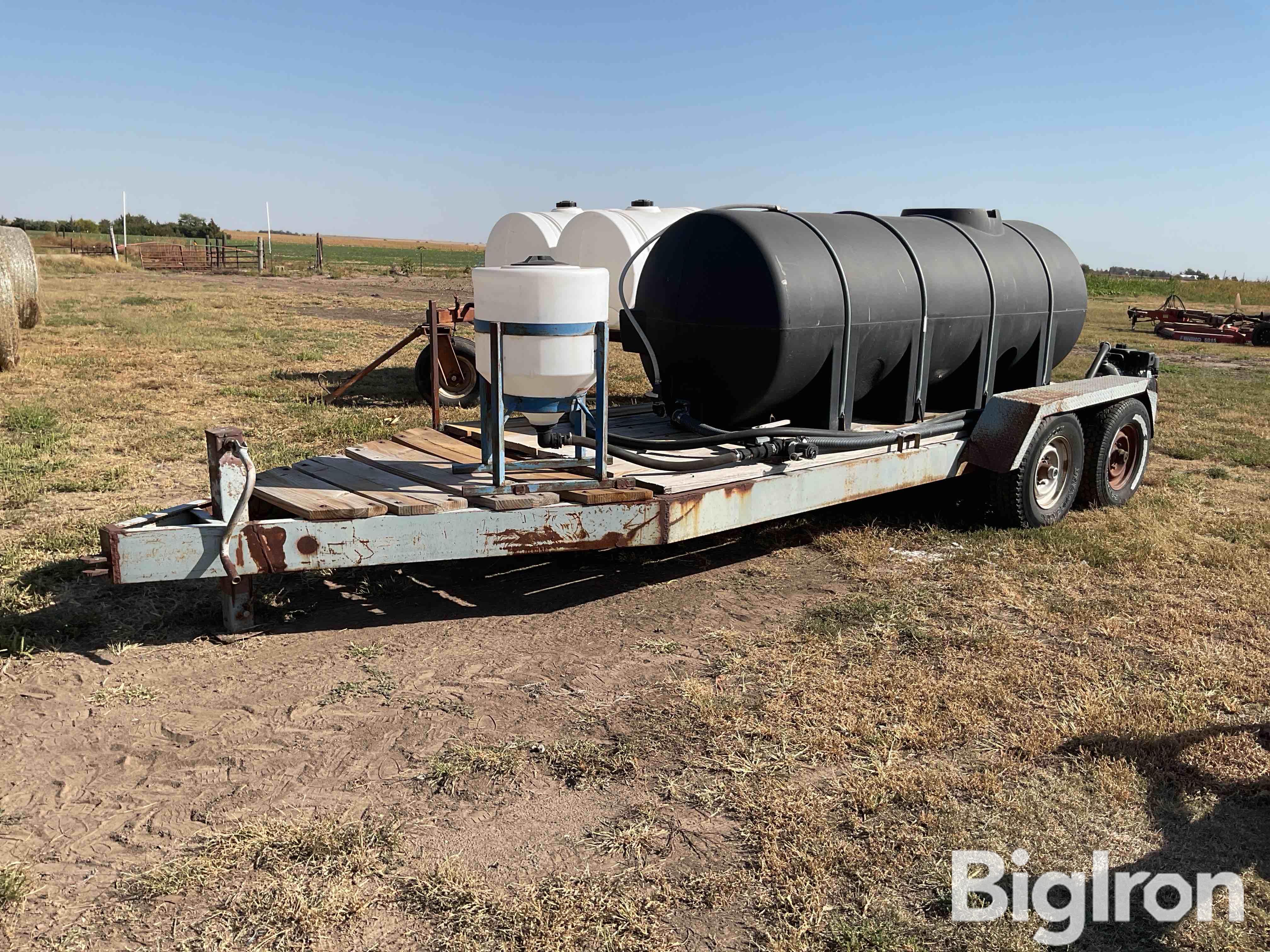 1000-Gallon T/A Nurse Trailer W/Inductor Tank 