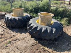 Mounted Tractor Tires 