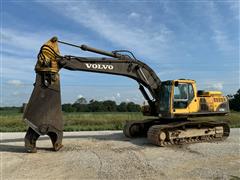 2006 Volvo EC330B LC Excavator W/Shear 