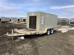 2012 Moser T/A Big Tex Trailer Mounted 200KW Generator 