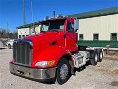 2008 Peterbilt 384 T/A Day Cab Truck Tractor 