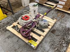 Jet L-80 1 Ton Chain Hoist & Shop Supplies 