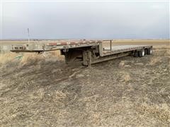 2001 Wilson T/A Spread Axle Drop Deck Trailer 