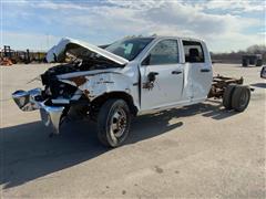 2013 RAM 3500 HD Laramie 4x4 Crew Cab & Chassis (FOR PARTS ONLY) 