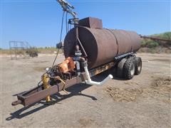 Feedlot Livestock Water Tank Trailer 