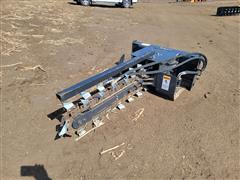 2023 Wolverine TCR-12-48H Trencher Skid Steer Attachment 