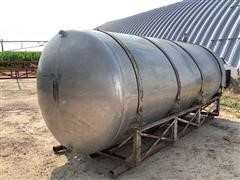 Aluminum Tank On Stand 