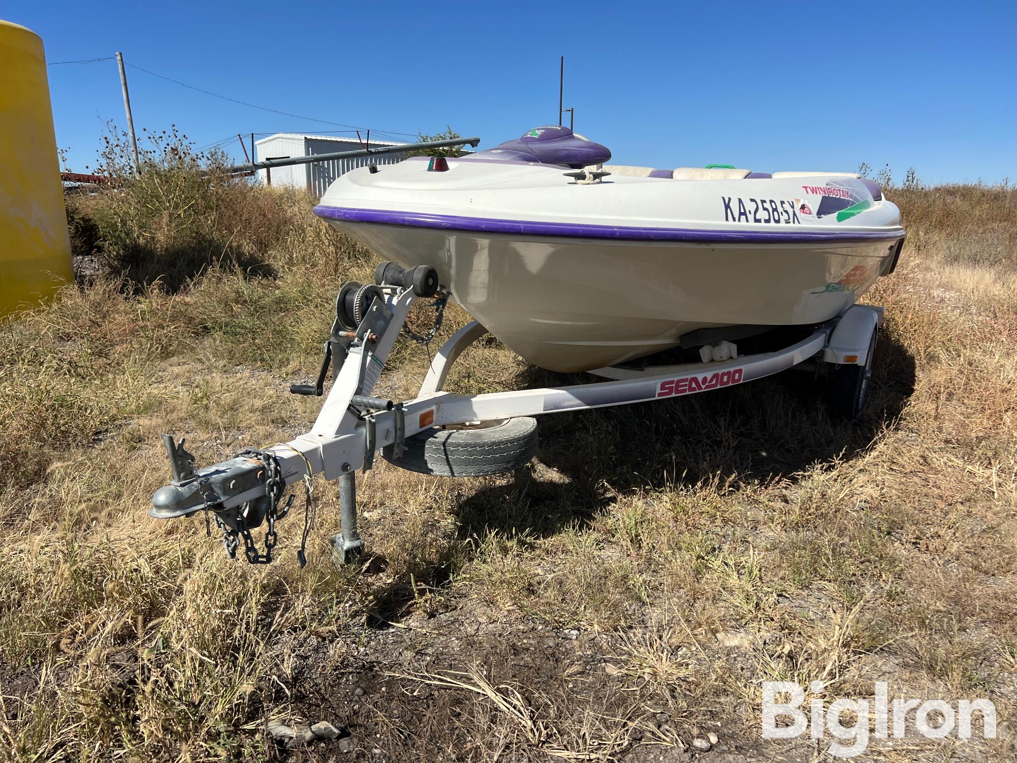 SeaDoo Twin-Rotax Boat & Trailer 