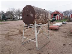 300-Gallon Gas Tank W/Stand 