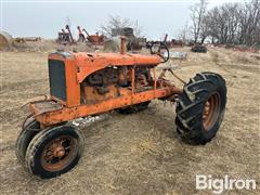 1936 Allis-Chalmers WC Unstyled Tractor 