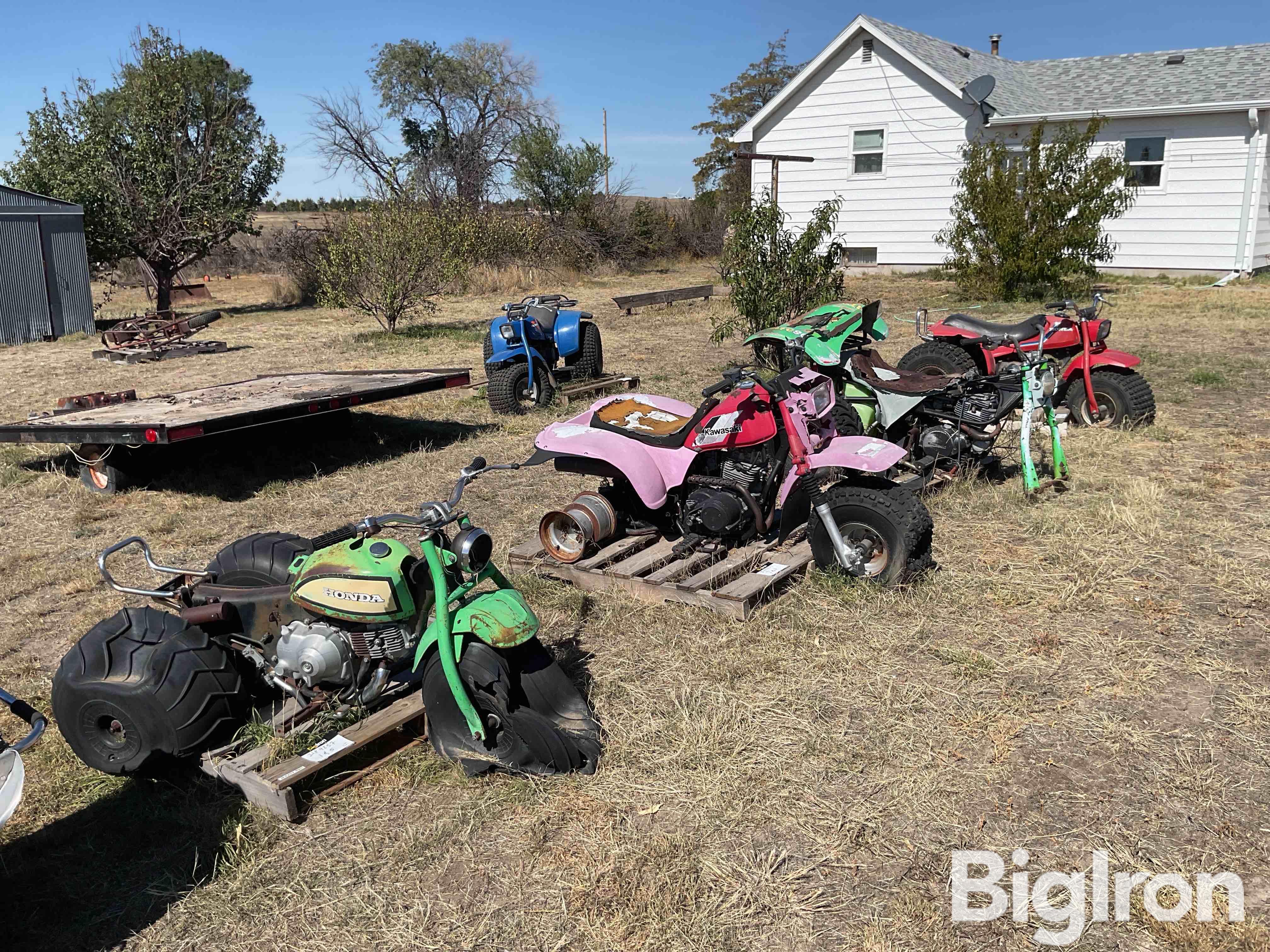 Honda & Kawasaki 3-Wheelers (For Parts) 