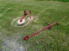 2 Wheel 3-Pt Wheel Rake 