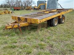 18' Homemade T/A Hay Trailer 