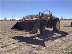 1963 John Deere 3010 2WD Tractor W/Front Loader 