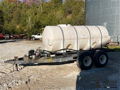 Shop Built 1000-Gallon Liquid Tender Trailer 