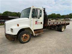 2000 Freightliner FL50 S/A Flatbed Truck 