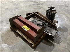 Jack Stands, Pallet Forks, Brackets & Table Grinder 