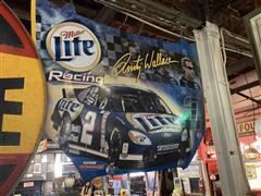 Miller Lite Rusty Wallace Nascar Hood 