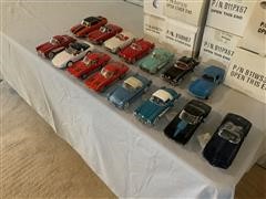 Franklin Mint Collectible Corvettes & Camaro 