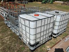 250-Gallon Chemical Totes & Racks 