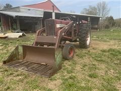 1969 International Farmall 544 2WD Tractor W/Front Loader 