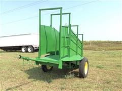 12x34 Shop Built Portable Loading Chute 