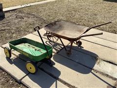 Wheel Barrow & Wagon 