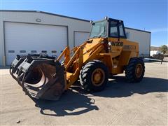 Case W20B Wheel Loader W/Grapple Bucket 