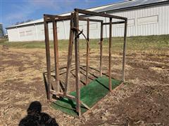 Patterson Supply Show Cattle Grooming/Blocking Chute 