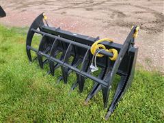 2023 Mid-State Brush Grapple Skid Steer Attachment 