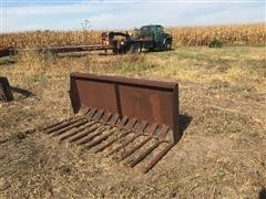 Shop Built Skid Steer Manure Fork 