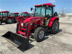 2023 Mahindra 2670 PST CAB Compact Utility Tractor W/Loader 