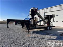 2005 Boss T/A Gooseneck Flatbed Trailer W/USC Mobile Seed Treatment System 