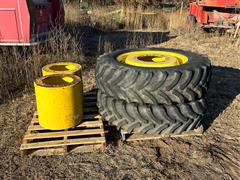 John Deere MFWD Front Dual Set 