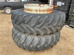 Goodyear 20.8R-38 Tractor Clamp On Duals 