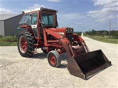 1975 Farmall 666 2WD Tractor W/Loader 