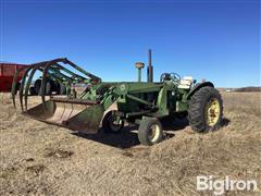 1966 John Deere 4020 2WD Tractor w/ Grapple Loader 