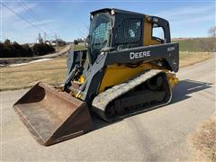 2014 John Deere 329E Compact Track Loader 