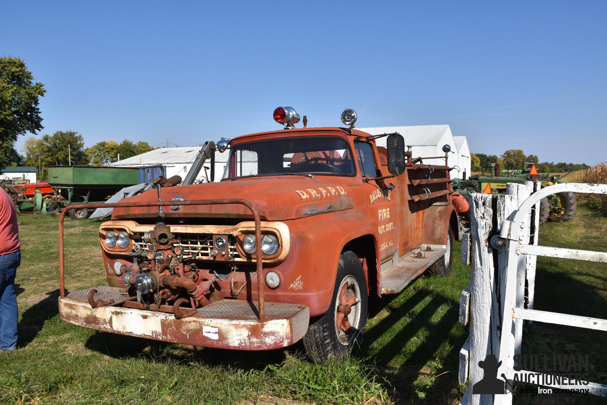 1958 Ford F700 Fire Truck 