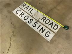 Railroad Crossing Sign 