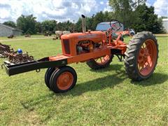 1939 Allis-Chalmers RC 2WD Pulling Tractor 